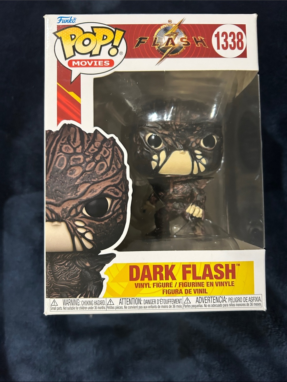 Funko Dark Flash Pop! Vinyl Figure - Brown, Cream Brand New
